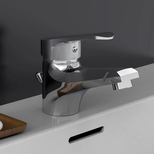 SCH&Uuml;TTE Basin Mixer TESSA Chrome