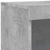 vidaXL Sideboard with LED Lights Concrete Grey 181.5x37x100 cm
