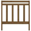 vidaXL Bed Headboard Honey Brown 106x4x100 cm Solid Wood Pine