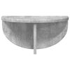 vidaXL Wall Shelf Concrete Grey 38 x 19 x 19 cm Engineered Wood