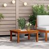 vidaXL Garden Lounge Table 63x63x30 cm Solid Acacia Wood