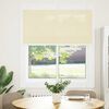 vidaXL Pleated Blind Cream 120x150 cm Fabric Width 119.4 cm Polyester