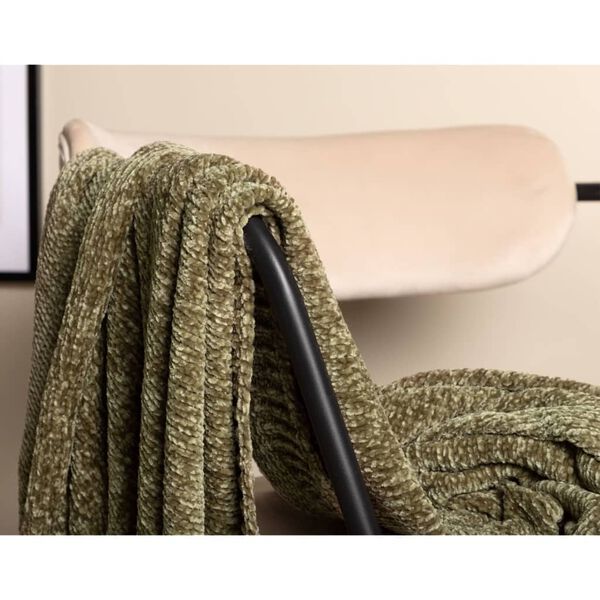Venture Home Blanket Ally 170x130 cm Polyester Moss Green