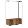 vidaXL Clothes Rack Brown Oak 100 x 44 x 160 cm Engineered Wood