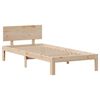vidaXL Bed Frame with Drawers without Mattress 75x190 cm Small Single