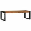 vidaXL Coffee Table 2 pcs Brown 48 x 40 x 40 cm Solid acacia wood