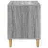vidaXL Cat House Grey Sonoma 42.5 x 40 x 53 cm Engineered Wood