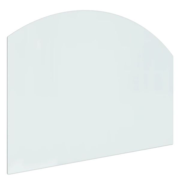 vidaXL Fireplace Glass Plate 80x60 cm