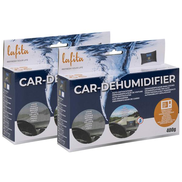 Lafita Car Dehumidifiers Reusable 2 pcs 400 g