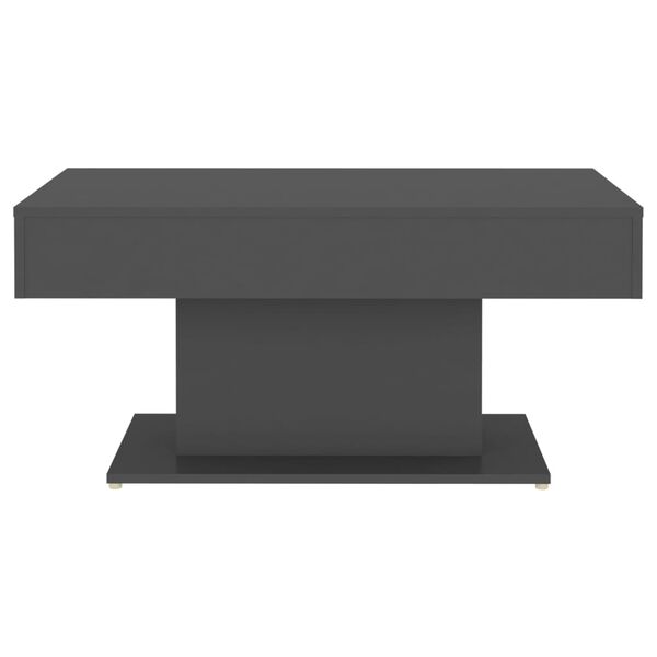 vidaXL Coffee Table Grey 96x50x45 cm Engineered Wood