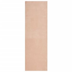 vidaXL Rug HUARTE Short Pile Soft and Washable Blush 80x250 cm