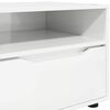 vidaXL TV Cabinet High Gloss White 100 x 48 x 43 cm Engineered Wood