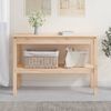 vidaXL Console Table 110x40x75 cm Solid Wood Pine