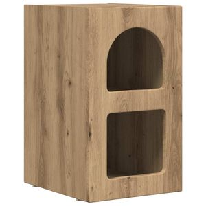 vidaXL Bedside Table ELST Artisan Oak 29.5 x 33.5 x 50 cm
