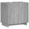 vidaXL Bathroom cabinet Grey Sonoma 60 x 41 x 58 cm Engineered Wood