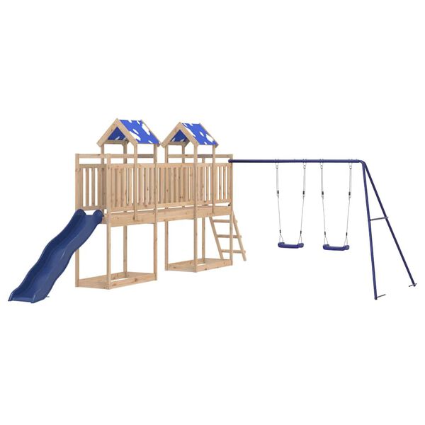 vidaXL Outdoor Playset Solid Wood Pine