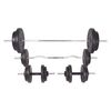 vidaXL Barbell and Dumbbell Set 90 kg