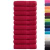 vidaXL Premium Shower Towels SOLUND 10 pcs Red 70x140 cm 600 gsm