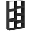 vidaXL Room Divider Black 100x33x155.5 cm Engineered Wood