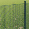 vidaXL Welded Wire Fence Green 0.8 x 25 m