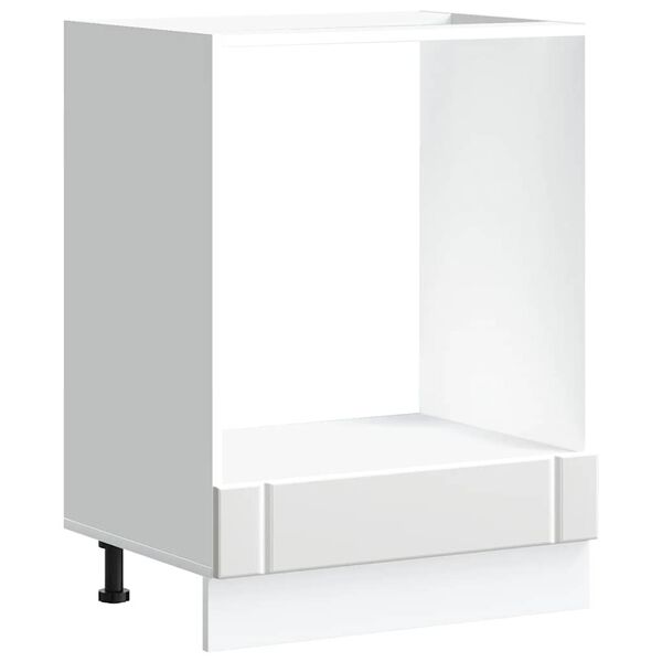 vidaXL Oven Cabinet Lucca White Engineered Wood