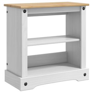vidaXL Aquarium Stand CORONA White and Brown 60.5 x 30 x 60 cm 150 kg