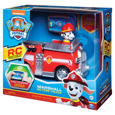Paw Patrol Remote-Controlled Toy Car Marshall Fire Truck