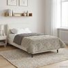 vidaXL Full Year Duvet Quilted Light grey 140 x 220 cm