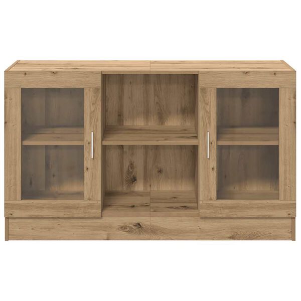 vidaXL Sideboard Artisan Oak 120x30.5x70 cm Engineered Wood