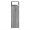 vidaXL Shoe Cabinet Grey Sonoma 75x34x112 Engineered Wood