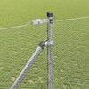 vidaXL Fence Post Silver 50 x 1.4 m (13 mm mesh) Steel