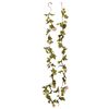 vidaXL Flower Garlands 6 pcs Champagne 215 cm
