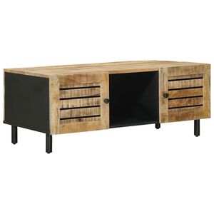 vidaXL Coffee Table Natural 100 x 54 x 40 cm Solid Mango Wood
