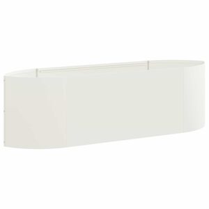 vidaXL Raised Garden Bed White 140 x 40x 40 cm Steel