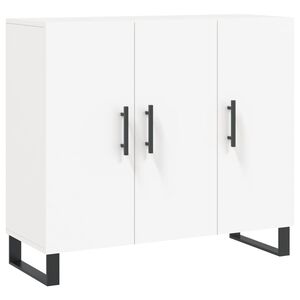 vidaXL Sideboard White 90x34x80 cm Engineered Wood