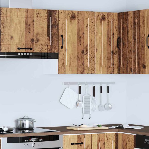 vidaXL Kitchen Wall Cabinet&nbsp;Porto Old Wood Engineered Wood