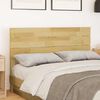 vidaXL Headboard 120 cm Solid Wood Oak