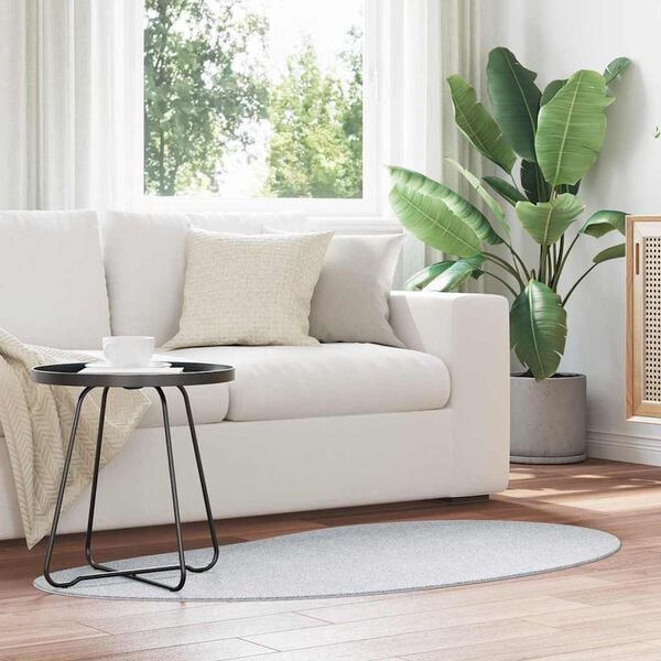 vidaXL Area Rugs HUARTE Grey 80 x 150 cm Polyester