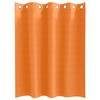 vidaXL Blackout Curtains with Rings 2 pcs Bright Orange 140 x 140 cm