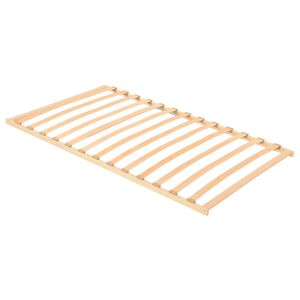 vidaXL Slatted Bed without Mattress Base with 13 Slats 100x200cm