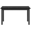 vidaXL Bench Black Oak 80 x 35 x 45 cm Engineered Wood