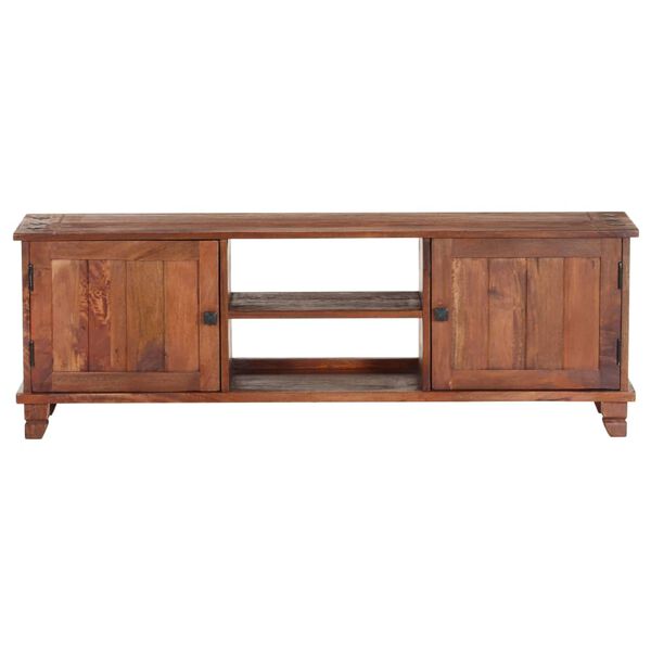 vidaXL TV Cabinet Honey Brown 120x30x41 cm Solid Acacia Wood