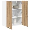 vidaXL Hanging Cabinet Artisan Oak 60 x 31 x 80 cm Engineered Wood
