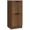 vidaXL Sideboards 3 pcs Brown Oak Engineered Wood
