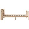 vidaXL Bed Frame without Mattress 90x190 cm Single Solid Wood Pine