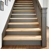 vidaXL Stair Treads 12 pcs Untreated 100x25x2 cm Solid Wood Oak