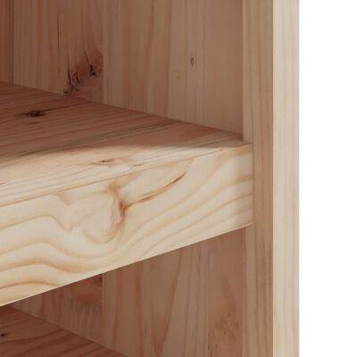 vidaXL Outdoor Kitchen Cabinets 3 pcs Solid Wood Pine