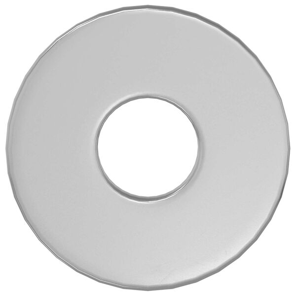 vidaXL Washers 9000 pcs Silver Iron