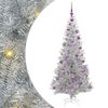 vidaXL Christmas Tree Silver 180 cm PET
