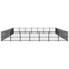vidaXL Outdoor Dog Kennel Steel 65.86 m&sup2;